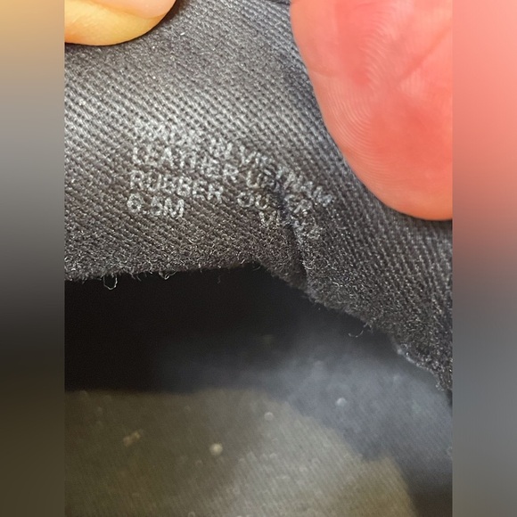 MICHAEL Michael Kors Colby Signature Logo‎ Black Leather Sneakers Size 6.5 - Picture 8 of 9